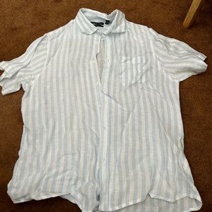 Linen button up